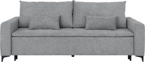 XXXLutz POHOVKA, drevo, kov, textil, sivá Carryhome - Sedačky - 002427000646