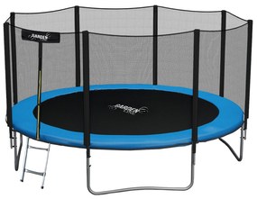Trampolína s vonkajšou sieťou 427 cm Gardenline - modrá