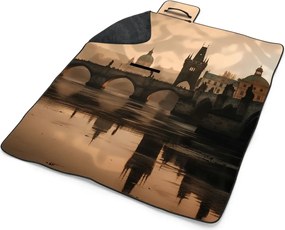 Sablio Plážová deka Praha Karlov most 1: 200x140 cm