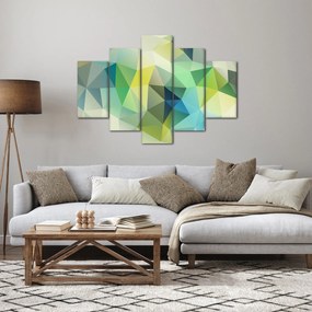 Obraz geometrické abstrakcie (150x105 cm)