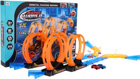 Ramiz Závodná dráha Flaming Loop + autá 38el.