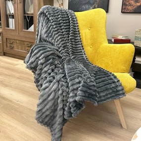 Deka Laura 200x220 cm 11 tmavosivá