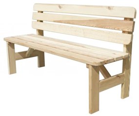 Zahradná lavica VIKING - 180CM, drevená