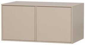 Krémová modulárna skriňa z borovicového dreva 300x200 cm Daily – vtwonen
