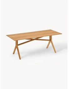 Ručne vyrobený záhradný stôl z tíkového dreva Loft