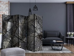 Artgeist Paraván - Pavement Tiles (Grey) [Room Dividers]