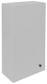 Kúpeľňová skrinka nízka Naturel Forli 40x78,5x22 cm šedá mat FORLIN40GM