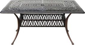 CH Hliníkový stôl Hastings v antickom prevedení