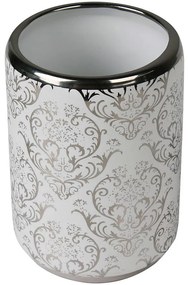 Hrnček Venezia, 8x8x11 cm, strieborný