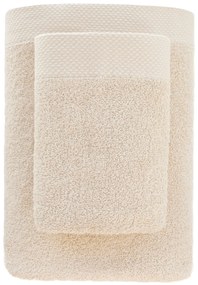 Bavlnený froté uterák BOHO 70x140 cm krémový