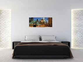Obraz - Most s New Yorkom (120x50 cm)