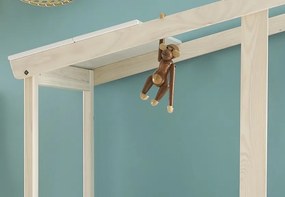 Detská posteľ Cortino 90x200 cm, domeček se stříškou