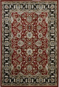 Koberec Lotus 9305 RED – červený s orientálnym vzorom Rozmer: 140x190 cm