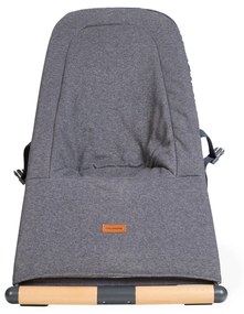 Lehátko skladacie Evolux Natural Anthracite