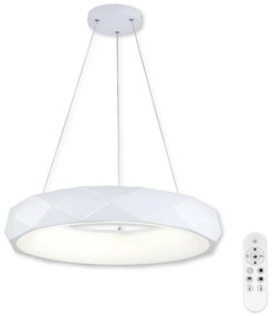 Top Light - LED Stmievateľný luster na lanku APOLO LED/45W/230V biela + DO