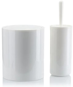 Kúpeľňový set CARMEN 5 ks biela