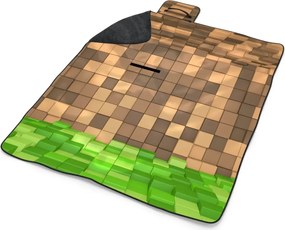 Sablio Plážová deka Blocks 3D: 200x140 cm