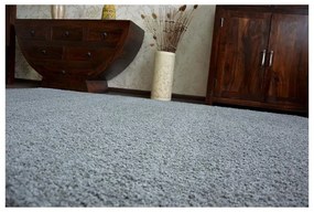 Luxusný kusový koberec Shaggy Azra šedý 2 80x150cm