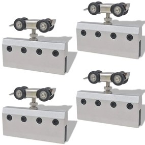 Dvojkrídlové sklenené posuvné dvere