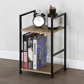 Autronic BONTEC Regál, mdf, hnedá, GD-212 OAK Farba: Hnedá