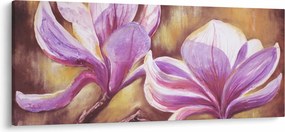 Obraz - Kvety magnólie (120x50 cm)