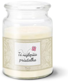 Sablio Sviečka Tá najlepšia priateľka - 500 g