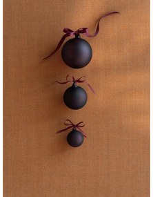 Sklenené ručne fúkané vianočné gule v súprave 2 ks ø 9 cm Juhla – Blomus