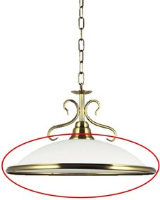 Prezent 75351 - Náhradné sklo pre luster VIOLA E27