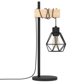 Eglo 43136 - Stolná lampa TOWNSHEND 1xE27/60W/230V