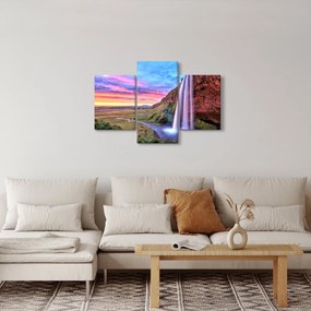 Obraz - Vodopád Seljalandsfoss (90x60 cm)