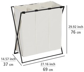 Látkový kôš na bielizeň 145 l Trio – Wenko
