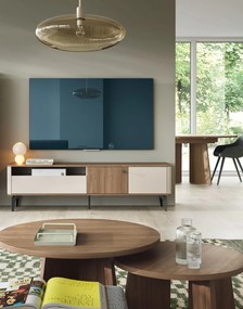 Elegantný veľký konferenčný stolík Aurena orech royal AU7