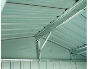 Záhradný domček BestBerg ZDB-7D / 7,2 m² / 301 x 238 x 214 cm / červené drevo / hnedá
