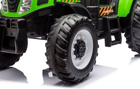 LEAN CARS Elektrický traktor A011 24V, zelený