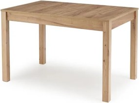 Rozkladací jedálenský stôl 118-158 cm Mauric (dub craft) (pre 4 6 osôb). Vlastná spoľahlivá doprava až k Vám domov. 1049293