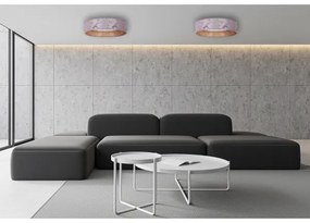 Brilagi - LED Stropné svietidlo VELVET STAR LED/24W/230V pr. 40 cm  šedá/zlatá