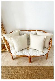 Obliečky na vankúše v súprave 4 ks z bio bavlny 43x43 cm Natural - Mila Home