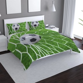 Sablio Obliečky Futbalová lopta v bráne - 140x220 / 90x70