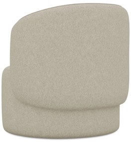 Béžové kreslo Ipo – Makamii