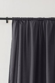 Záves OXFORD LIGHT 140x250 cm, tmavosivý Zavesenie: Riasiaca páska