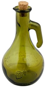 Zelená fľaša na ocot z recyklovaného skla Ego Dekor Di Vino, 500 ml