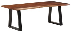 Konferenčný stolík, medovo hnedý 110x55x40 cm, akáciový masív 374950