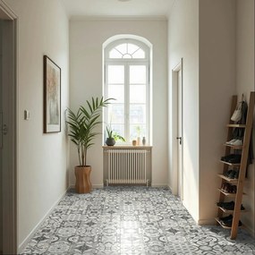 Beaulieu International Group, PVC podlaha - lino Livitex Retro 2794, na mieru, šíře 3m,4m, šedá, filc, chodba / predsieň