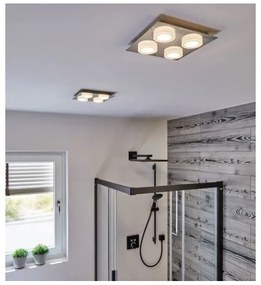 Paulmann 70875 - 4xLED/5W IP23 Kúpeľňové stropné svietidlo DORADUS 230V