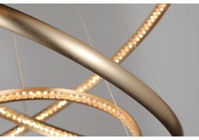 Azzardo AZ4429 - LED Luster na lanku BRIGHTON LED/55W/230V zlatá