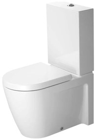 Duravit Starck 2 - Stojace kombi WC, 37 x 63 cm, biele 2145090000