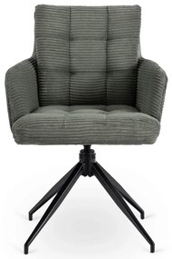 Otočná stolička MIA zelená