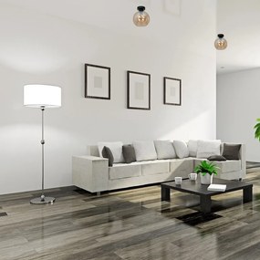 Stropné svietidlo Sofia, 1x jantárové sklenené tienidlo, b