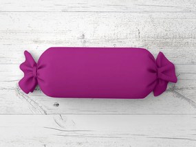 Biante Vankúš valec bonbon Rongo RG-092 Purpurový 15x40 cm