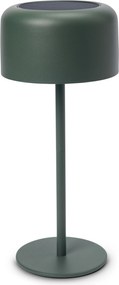 Solárna akumulátorová stolová lampa, džungľová zelená